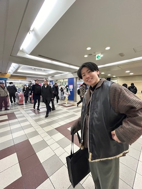 tachaanさん（メンズ・166cm）の冬コーディネート