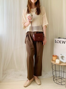 ももたさん（レディース・170cm）の春コーディネート