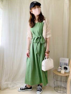 ももたさん（レディース・170cm）の夏コーディネート