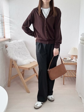 ももたさん（レディース・169cm）の秋コーディネート