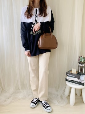 ももたさん（レディース・170cm）の春コーディネート