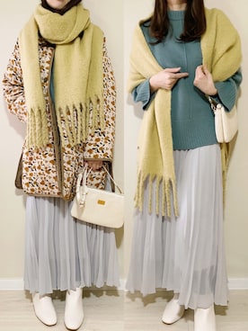 ももたさん(レディース・170cm)の冬コーディネート