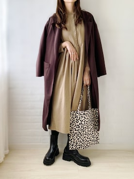 ももたさん（レディース・170cm）の秋コーディネート