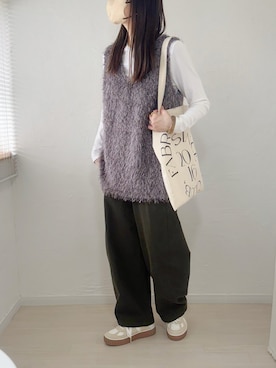 「Honeys」｜ももたさん（レディース・169cm）の秋コーディネート