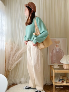 ももたさん(レディース・169cm)の冬コーディネート