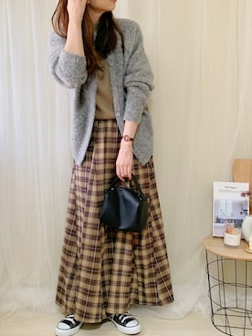 ももたさん(レディース・170cm)の秋コーディネート