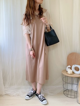 ももたさん（レディース・170cm）の夏コーディネート