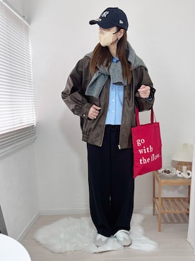 ももたさん（レディース・169cm）の冬コーディネート