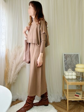 ももたさん(レディース・169cm)の冬コーディネート