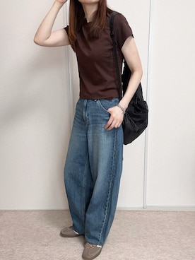 「mont-bell（モンベル）のアイテム（バックパック/リュック）」を使った、ももたさん（レディース・169cm）の夏コーディネート