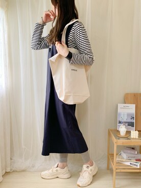 ももたさん（レディース・169cm）の秋コーディネート