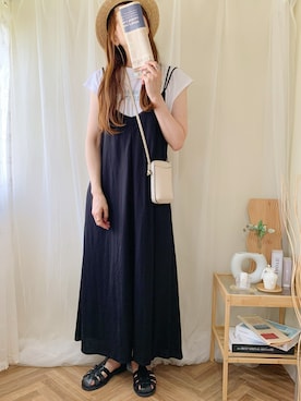 ももたさん（レディース・169cm）の夏コーディネート