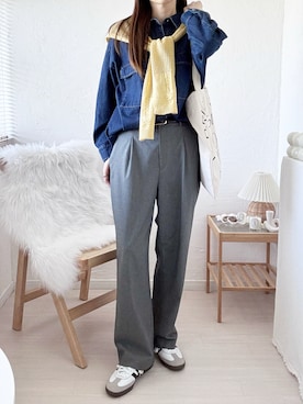ももたさん(レディース・169cm)の春コーディネート