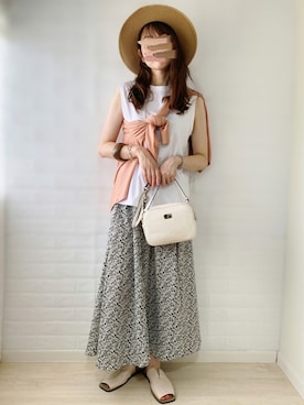 ももたさん(レディース・170cm)の夏コーディネート