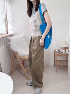 ももたさん(レディース・169cm)の夏コーディネート