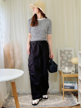 ももたさん（レディース・169cm）の夏コーディネート