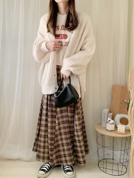 ももたさん(レディース・170cm)の冬コーディネート