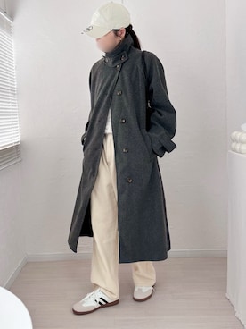 「Honeys（ハニーズ）のアイテム」を使った、ももたさん（レディース・169cm）の冬コーディネート