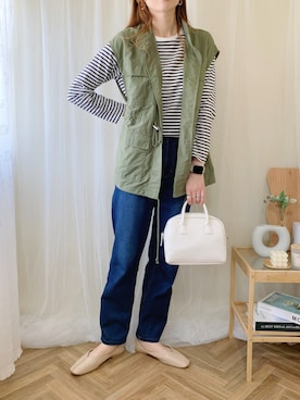 ももたさん（レディース・169cm）の春コーディネート