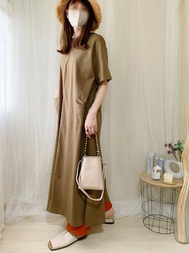 ももたさん（レディース・170cm）の夏コーディネート