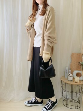 ももたさん(レディース・170cm)の冬コーディネート