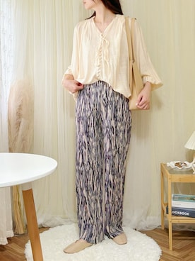 ももたさん(レディース・169cm)の夏コーディネート