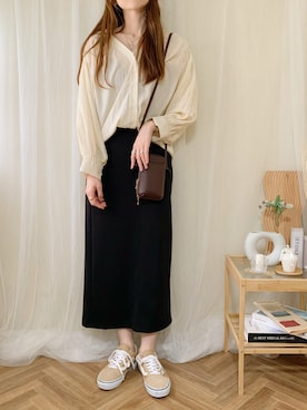 ももたさん（レディース・169cm）の夏コーディネート