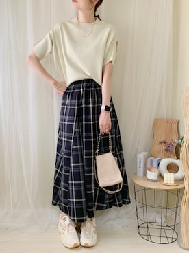 ももたさん（レディース・170cm）の秋コーディネート