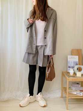 ももたさん（レディース・169cm）の秋コーディネート