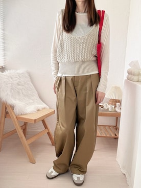 ももたさん（レディース・169cm）の秋コーディネート