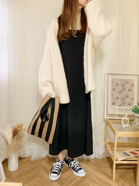 ももたさん（レディース・169cm）の秋コーディネート