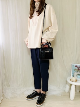 ももたさん（レディース・170cm）の春コーディネート