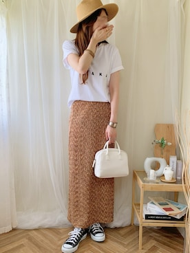 ももたさん（レディース・169cm）の夏コーディネート