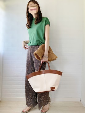 ももたさん(レディース・170cm)の夏コーディネート