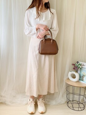 ももたさん（レディース・170cm）の春コーディネート