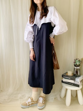 ももたさん（レディース・170cm）の春コーディネート