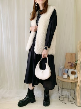 ももたさん（レディース・170cm）の秋コーディネート