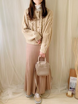 ももたさん(レディース・170cm)の冬コーディネート