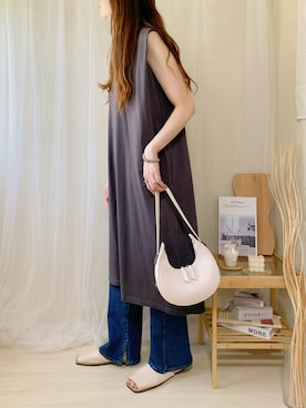 ももたさん（レディース・169cm）の夏コーディネート