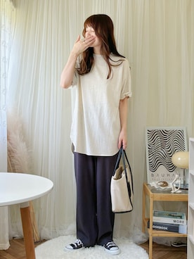 ももたさん（レディース・169cm）の夏コーディネート