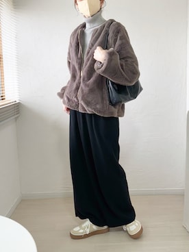 ももたさん（レディース・169cm）の秋コーディネート