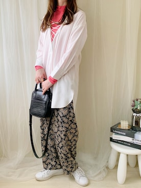 ももたさん（レディース・170cm）の春コーディネート