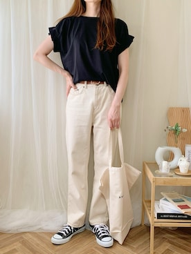 ももたさん（レディース・169cm）の夏コーディネート