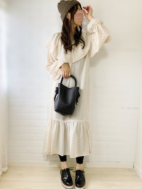 ももたさん（レディース・170cm）の秋コーディネート