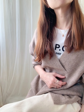 ももたさん（レディース・170cm）の冬コーディネート