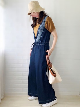 ももたさん(レディース・170cm)の夏コーディネート