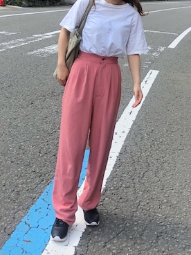 「TOMBONIA」｜✌🏼( ◠‿◠ ｜🐬さん（レディース・154cm）の夏コーディネート