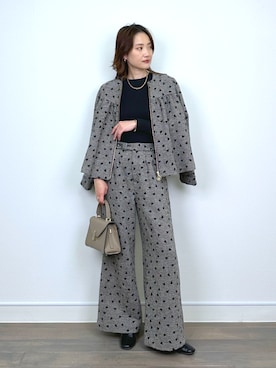 「PICCIN（ピッチン）のアイテム」を使った、PICCIN PRESSさん（レディース・164cm）の秋コーディネート