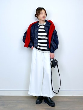 PICCIN PRESSさん（骨格ナチュラル・レディース・164cm）の冬コーディネート