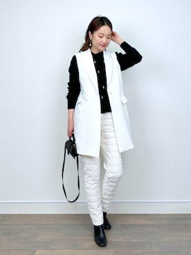 「PICCIN（ピッチン）のアイテム」を使った、PICCIN PRESSさん（レディース・164cm）の冬コーディネート